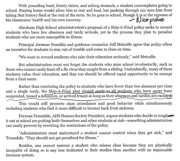 Editorial Writing