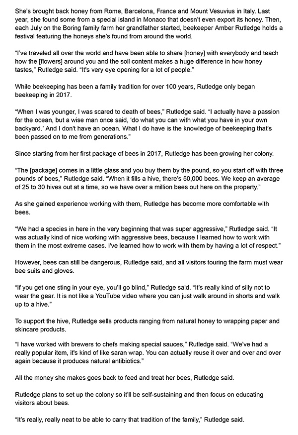 Feature Writing