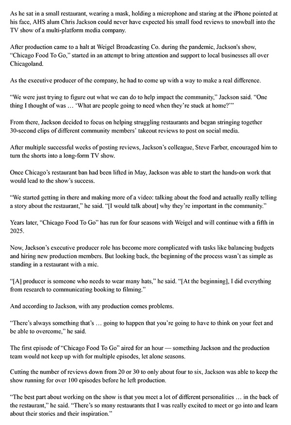 Feature Writing